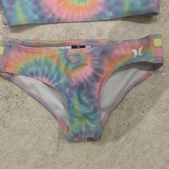 Hurley Kids Rainbow Tie-Dye Bikini - Picture 2 of 8